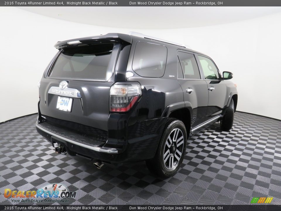 2016 Toyota 4Runner Limited 4x4 Midnight Black Metallic / Black Photo #17