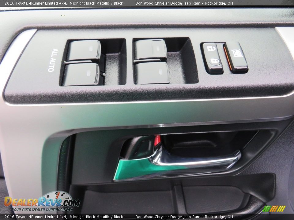 2016 Toyota 4Runner Limited 4x4 Midnight Black Metallic / Black Photo #19