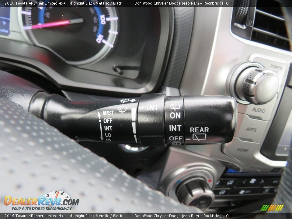 2016 Toyota 4Runner Limited 4x4 Midnight Black Metallic / Black Photo #27