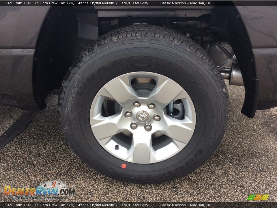 2020 Ram 1500 Big Horn Crew Cab 4x4 Granite Crystal Metallic / Black/Diesel Gray Photo #10
