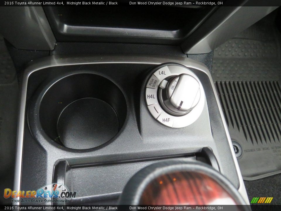 2016 Toyota 4Runner Limited 4x4 Midnight Black Metallic / Black Photo #30