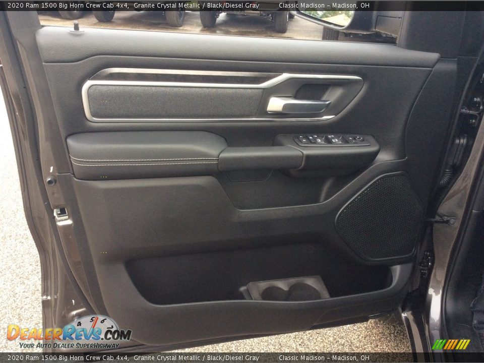 2020 Ram 1500 Big Horn Crew Cab 4x4 Granite Crystal Metallic / Black/Diesel Gray Photo #11