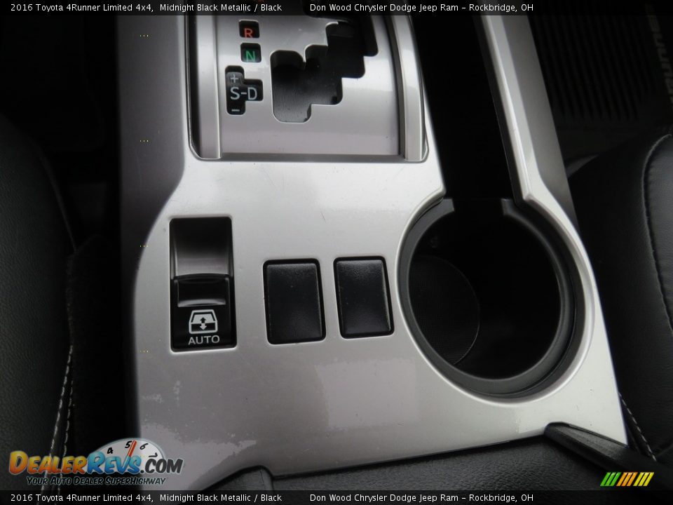 2016 Toyota 4Runner Limited 4x4 Midnight Black Metallic / Black Photo #31