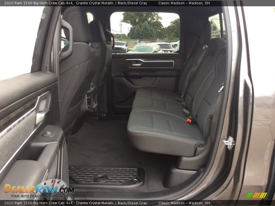 2020 Ram 1500 Big Horn Crew Cab 4x4 Granite Crystal Metallic / Black/Diesel Gray Photo #17