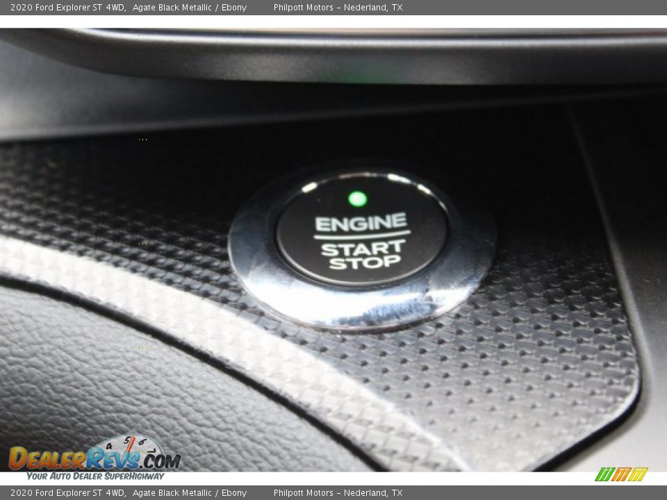 2020 Ford Explorer ST 4WD Agate Black Metallic / Ebony Photo #18