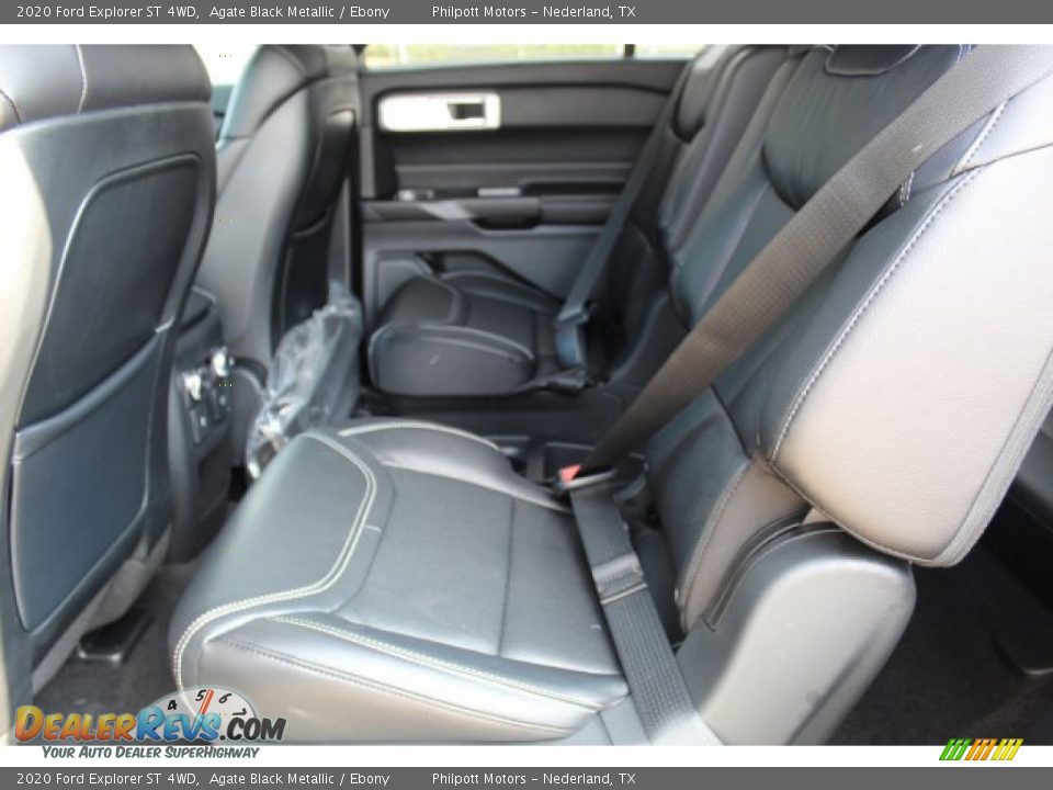 2020 Ford Explorer ST 4WD Agate Black Metallic / Ebony Photo #21