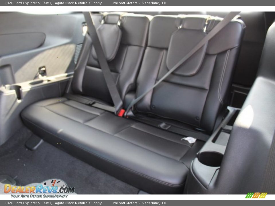 2020 Ford Explorer ST 4WD Agate Black Metallic / Ebony Photo #22