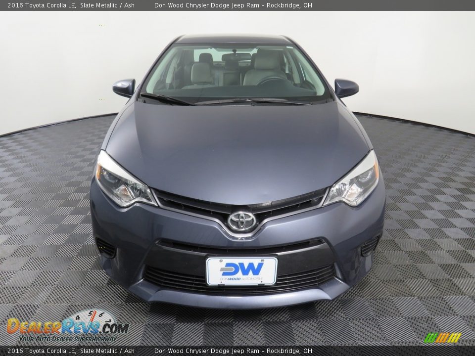 2016 Toyota Corolla LE Slate Metallic / Ash Photo #5
