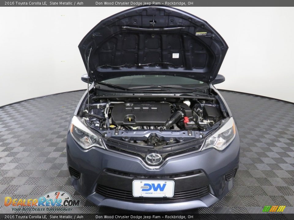 2016 Toyota Corolla LE Slate Metallic / Ash Photo #6