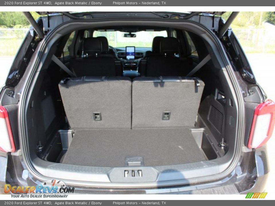 2020 Ford Explorer ST 4WD Agate Black Metallic / Ebony Photo #25