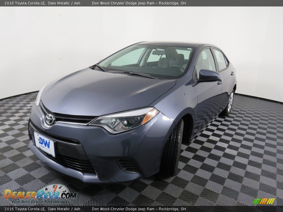 2016 Toyota Corolla LE Slate Metallic / Ash Photo #8