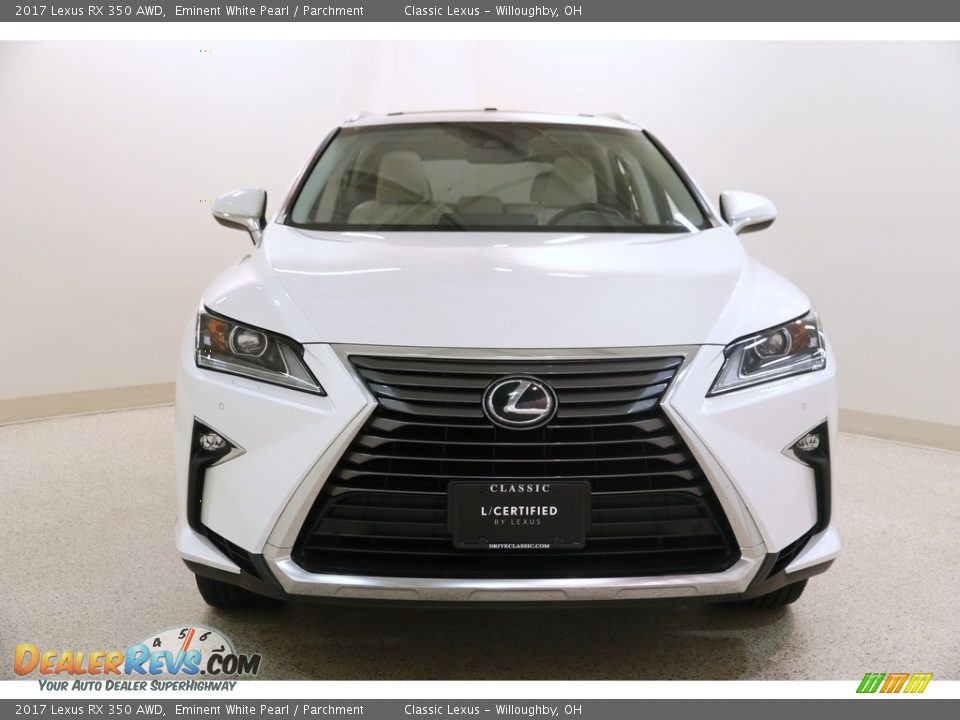 2017 Lexus RX 350 AWD Eminent White Pearl / Parchment Photo #2