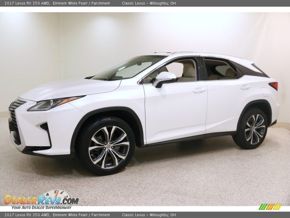 2017 Lexus RX 350 AWD Eminent White Pearl / Parchment Photo #3