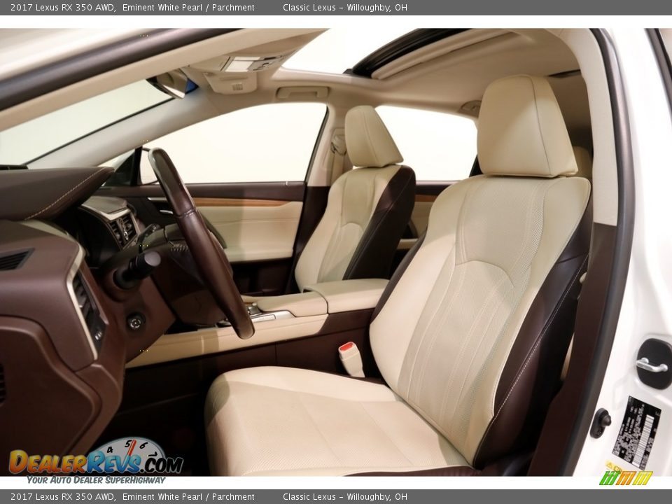 2017 Lexus RX 350 AWD Eminent White Pearl / Parchment Photo #5