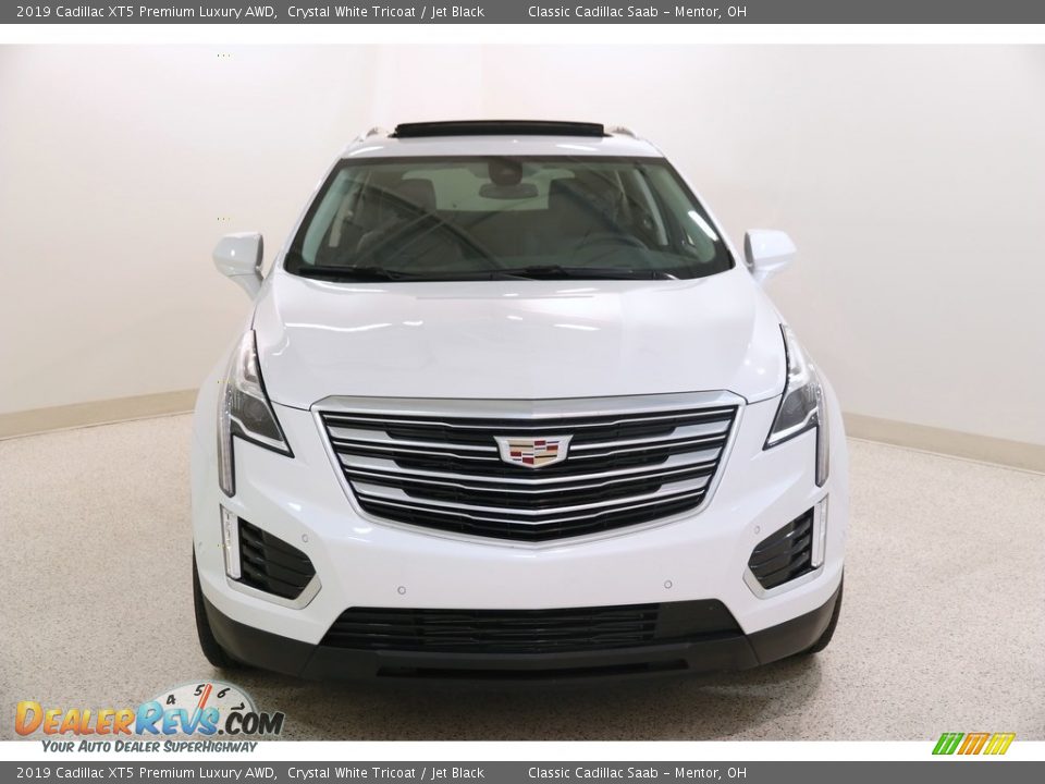 2019 Cadillac XT5 Premium Luxury AWD Crystal White Tricoat / Jet Black Photo #2