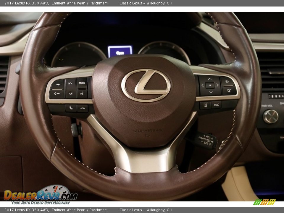 2017 Lexus RX 350 AWD Eminent White Pearl / Parchment Photo #7