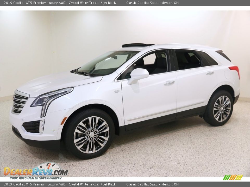 2019 Cadillac XT5 Premium Luxury AWD Crystal White Tricoat / Jet Black Photo #3