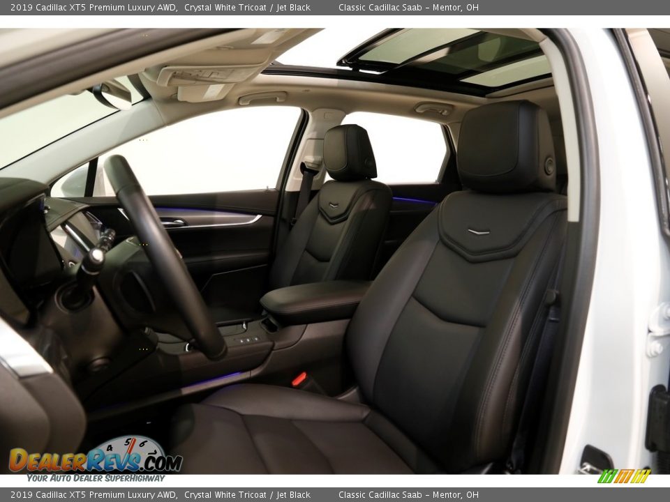 2019 Cadillac XT5 Premium Luxury AWD Crystal White Tricoat / Jet Black Photo #5