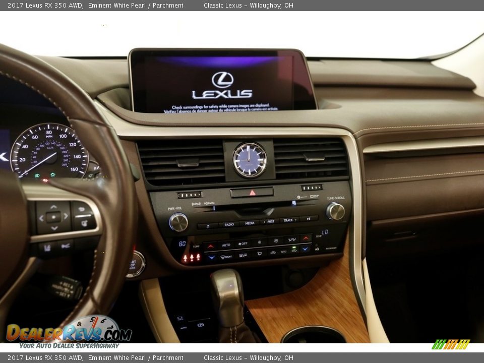 2017 Lexus RX 350 AWD Eminent White Pearl / Parchment Photo #9