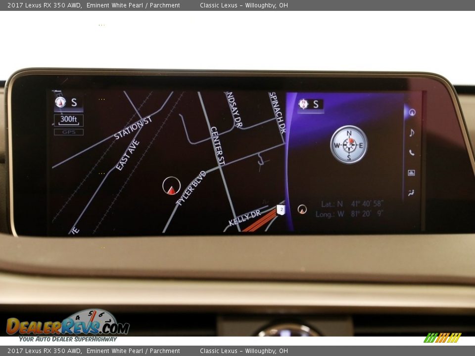 2017 Lexus RX 350 AWD Eminent White Pearl / Parchment Photo #10
