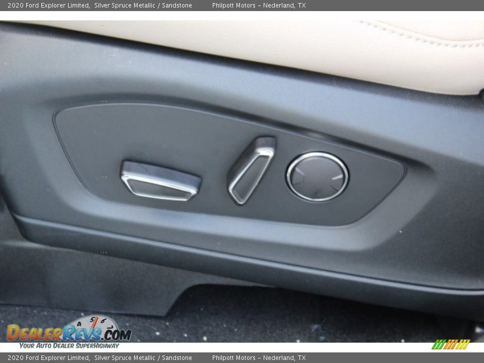 2020 Ford Explorer Limited Silver Spruce Metallic / Sandstone Photo #11