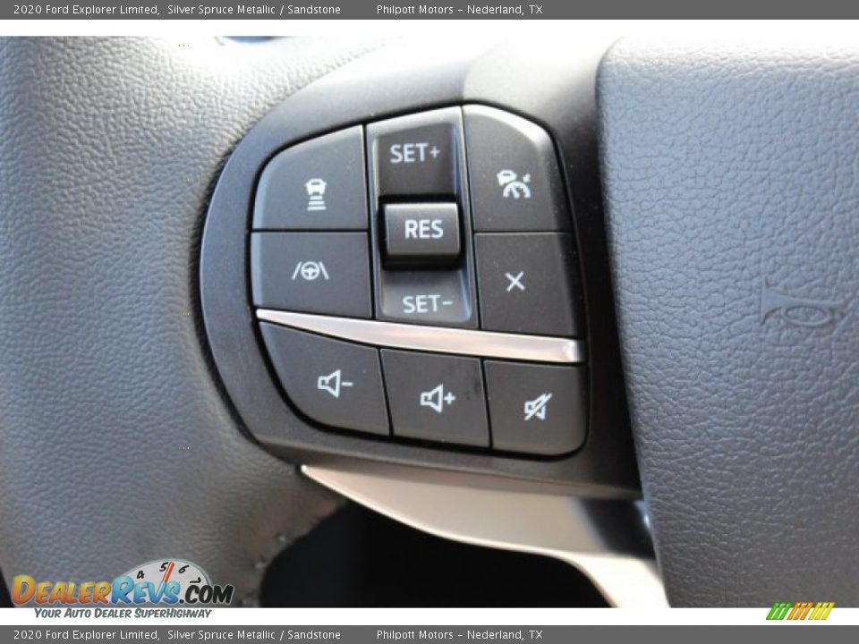 2020 Ford Explorer Limited Silver Spruce Metallic / Sandstone Photo #12
