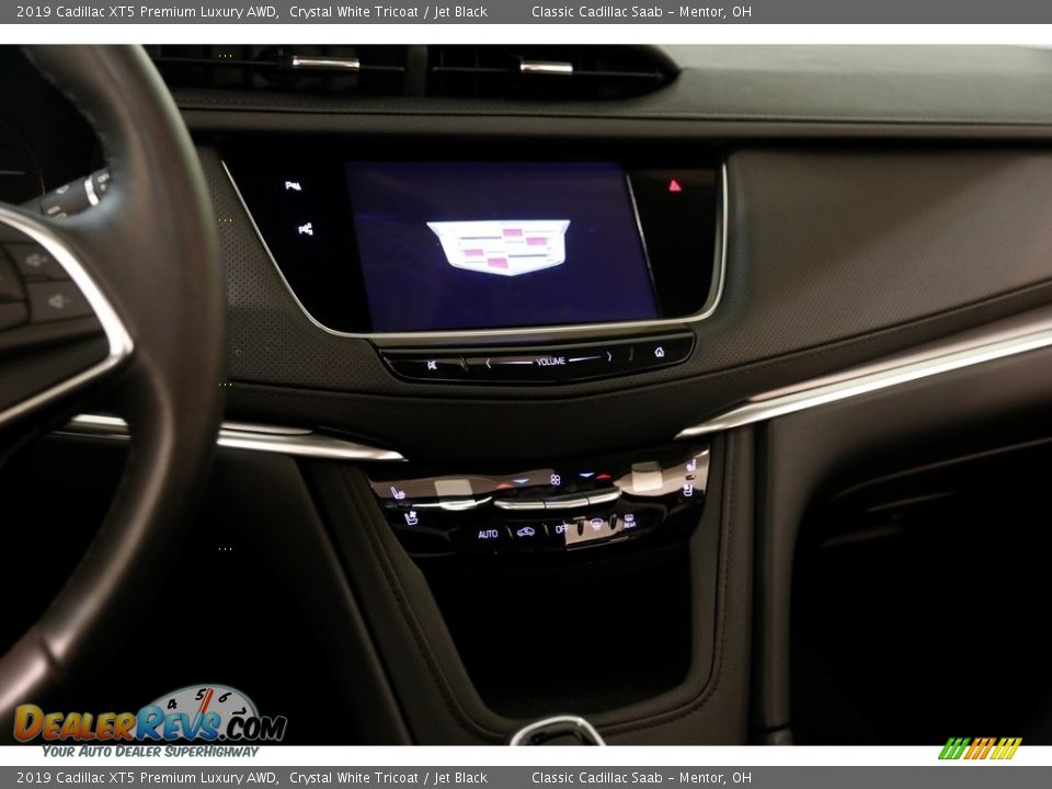 2019 Cadillac XT5 Premium Luxury AWD Crystal White Tricoat / Jet Black Photo #9