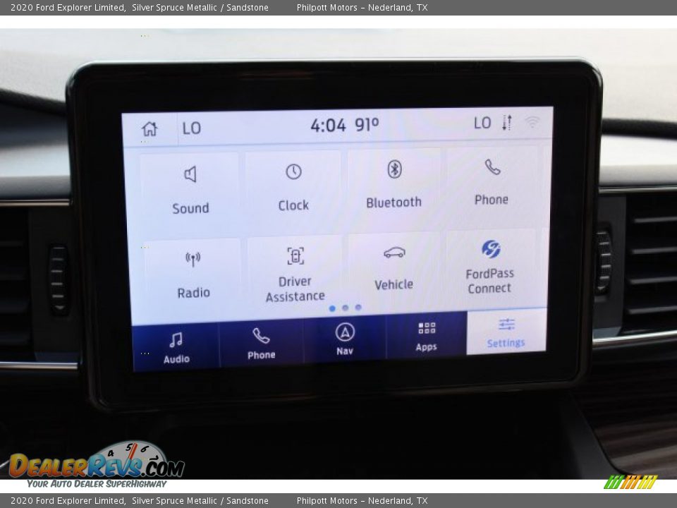 2020 Ford Explorer Limited Silver Spruce Metallic / Sandstone Photo #16