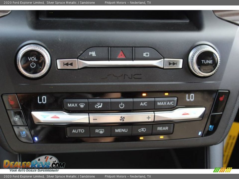 2020 Ford Explorer Limited Silver Spruce Metallic / Sandstone Photo #17