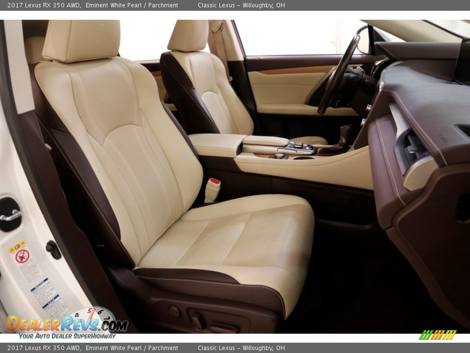 2017 Lexus RX 350 AWD Eminent White Pearl / Parchment Photo #17