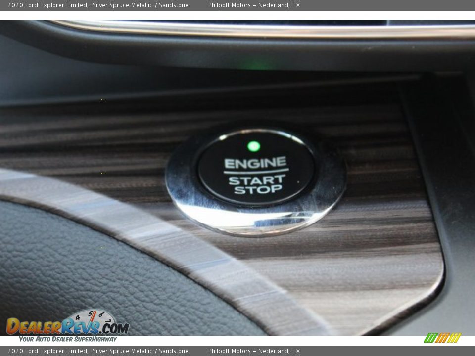 2020 Ford Explorer Limited Silver Spruce Metallic / Sandstone Photo #18