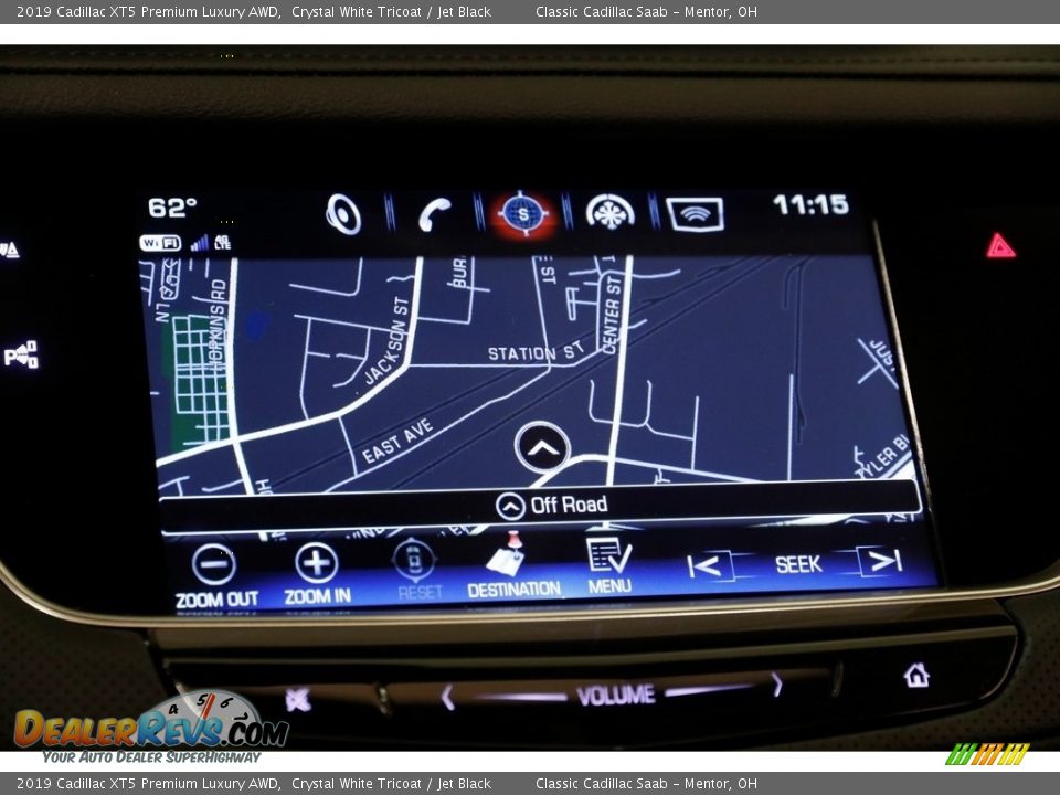 2019 Cadillac XT5 Premium Luxury AWD Crystal White Tricoat / Jet Black Photo #14