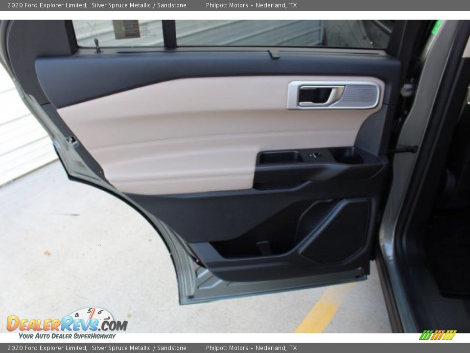 2020 Ford Explorer Limited Silver Spruce Metallic / Sandstone Photo #19