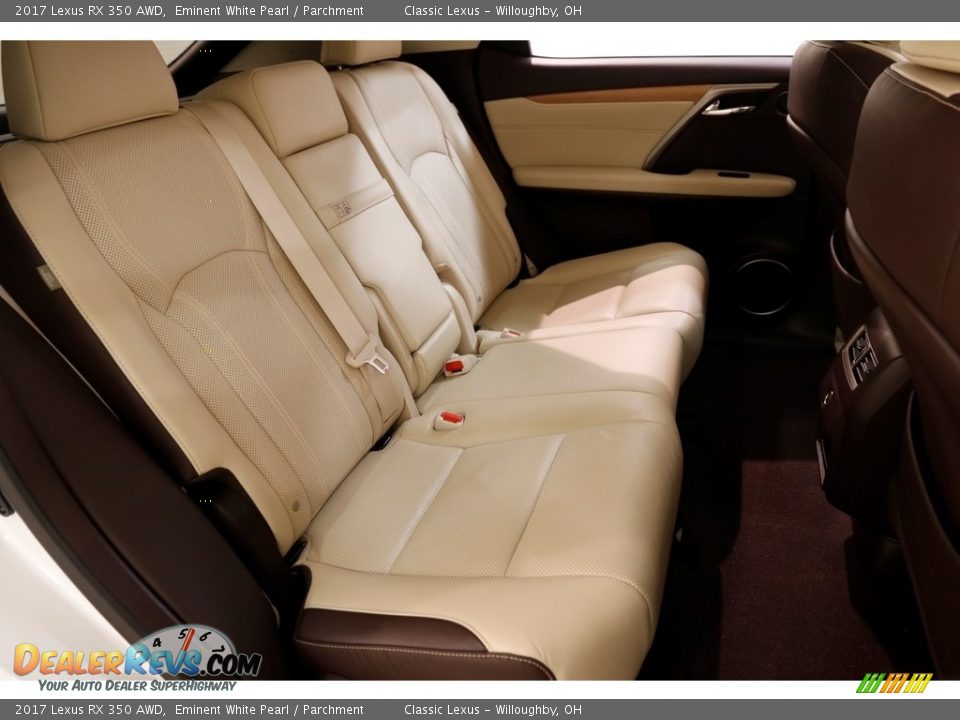 2017 Lexus RX 350 AWD Eminent White Pearl / Parchment Photo #18