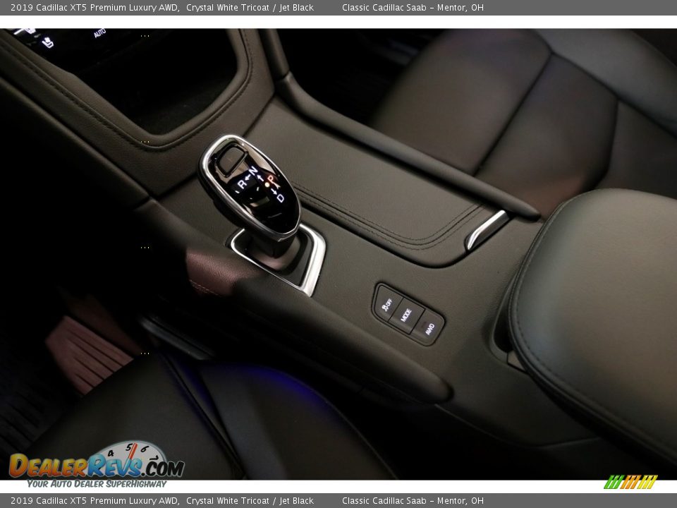 2019 Cadillac XT5 Premium Luxury AWD Crystal White Tricoat / Jet Black Photo #16