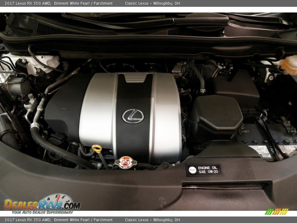 2017 Lexus RX 350 AWD Eminent White Pearl / Parchment Photo #21