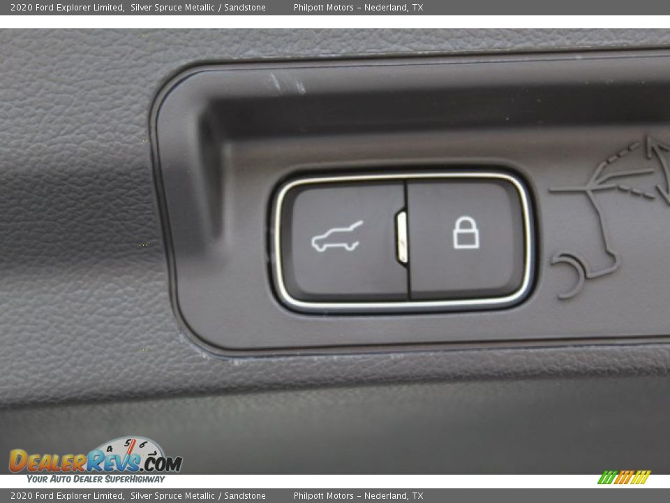 2020 Ford Explorer Limited Silver Spruce Metallic / Sandstone Photo #25