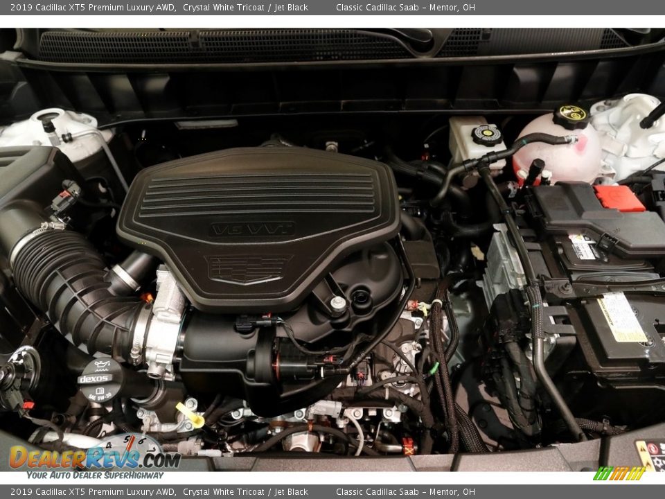 2019 Cadillac XT5 Premium Luxury AWD Crystal White Tricoat / Jet Black Photo #22