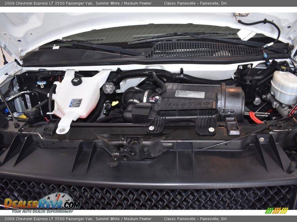 2009 Chevrolet Express LT 3500 Passenger Van Summit White / Medium Pewter Photo #6