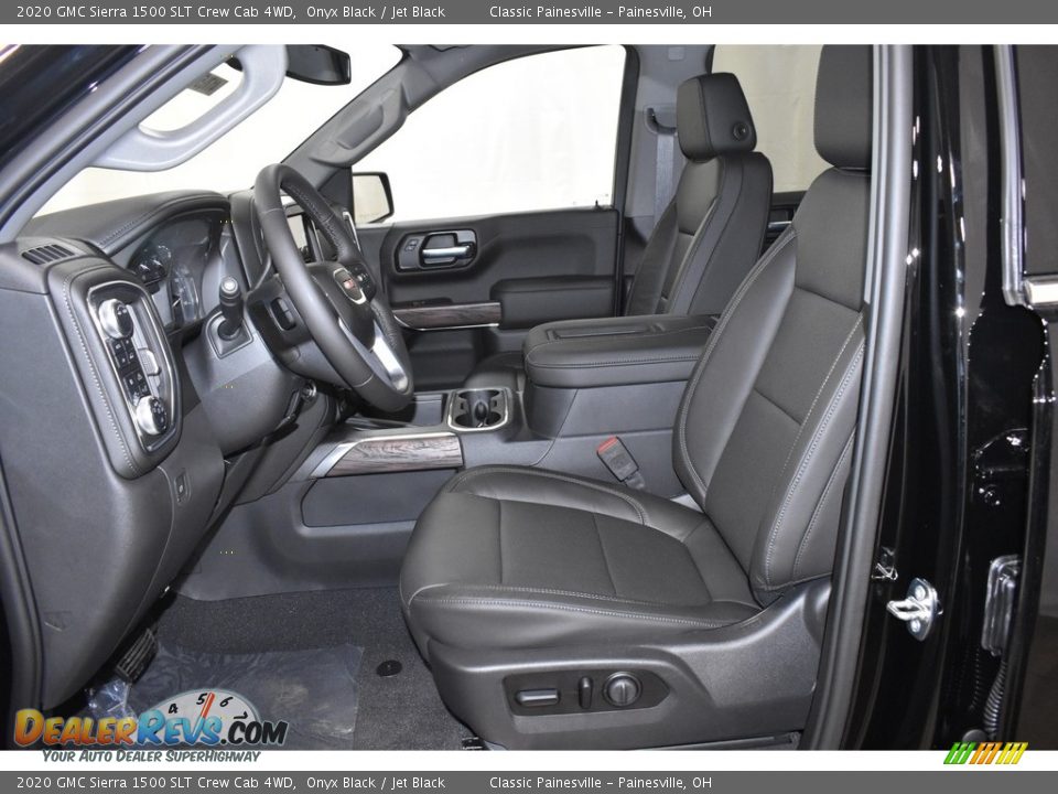 2020 GMC Sierra 1500 SLT Crew Cab 4WD Onyx Black / Jet Black Photo #5