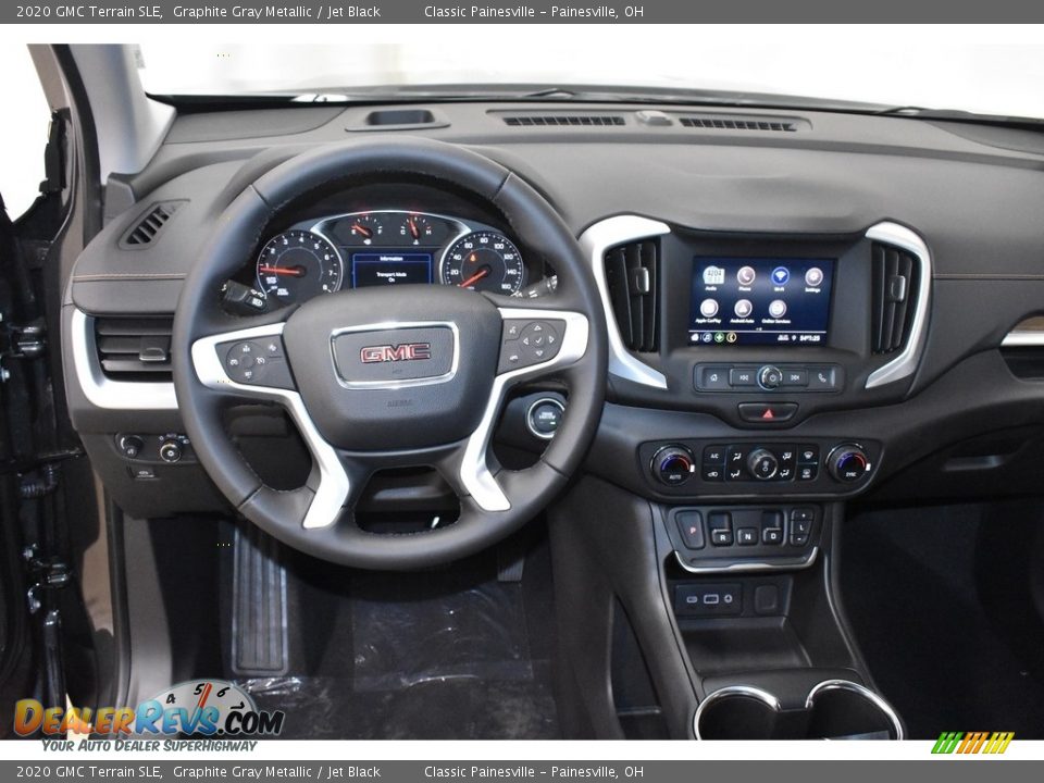 2020 GMC Terrain SLE Graphite Gray Metallic / Jet Black Photo #8