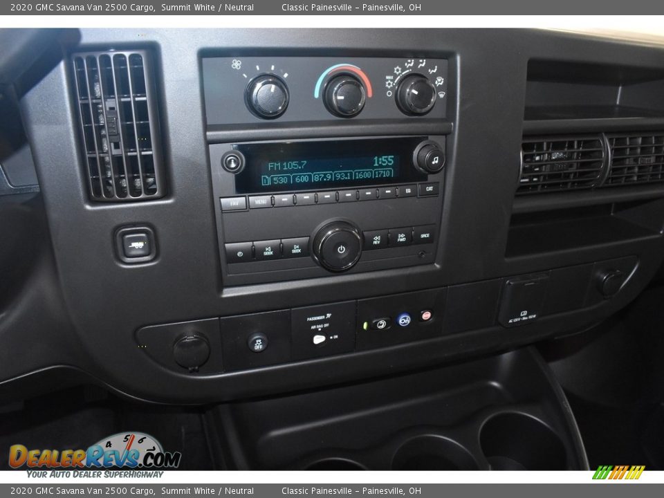 2020 GMC Savana Van 2500 Cargo Summit White / Neutral Photo #10