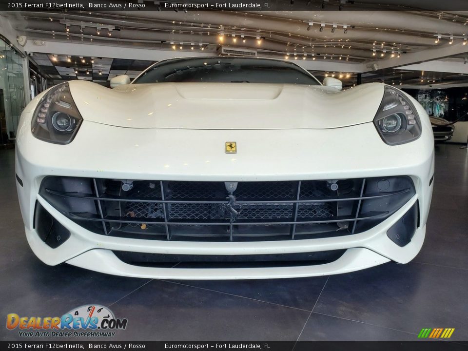 2015 Ferrari F12berlinetta Bianco Avus / Rosso Photo #4