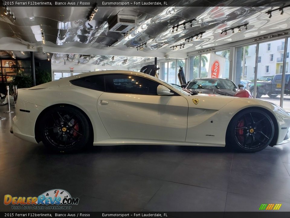 2015 Ferrari F12berlinetta Bianco Avus / Rosso Photo #6