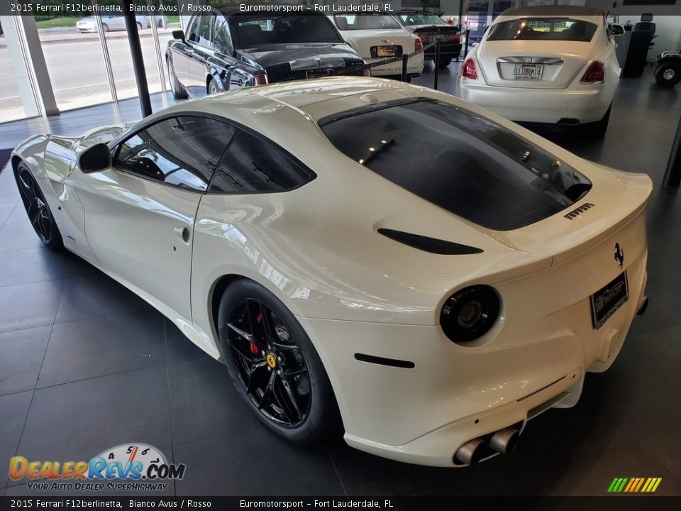 2015 Ferrari F12berlinetta Bianco Avus / Rosso Photo #8