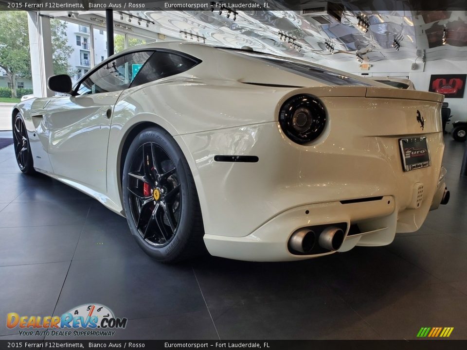 2015 Ferrari F12berlinetta Bianco Avus / Rosso Photo #9