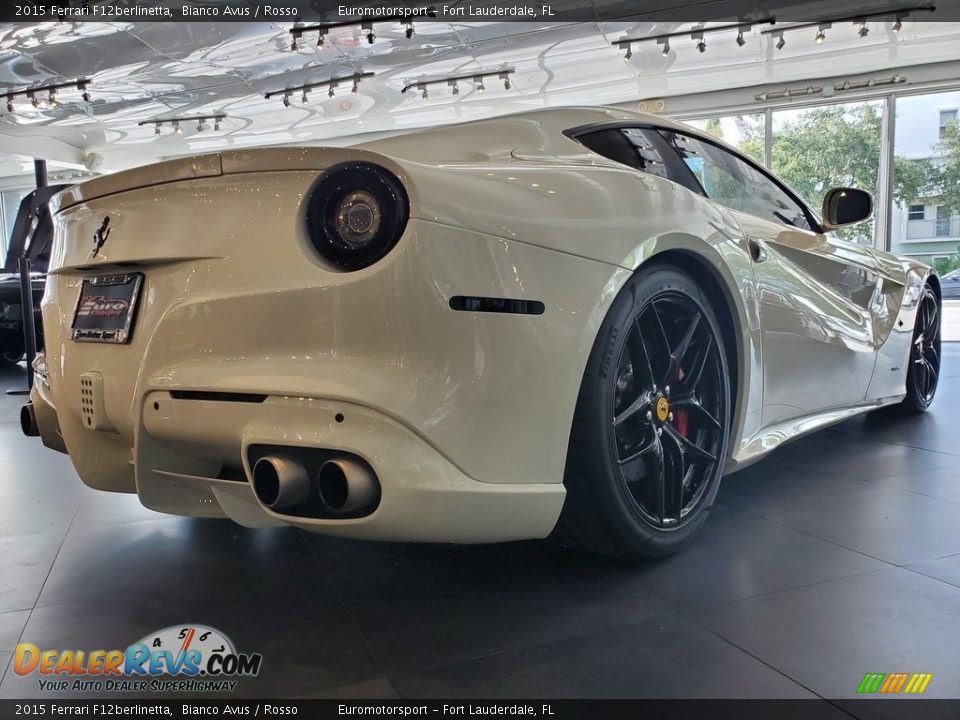 2015 Ferrari F12berlinetta Bianco Avus / Rosso Photo #11