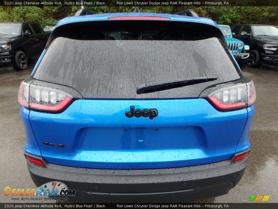 2020 Jeep Cherokee Altitude 4x4 Hydro Blue Pearl / Black Photo #4