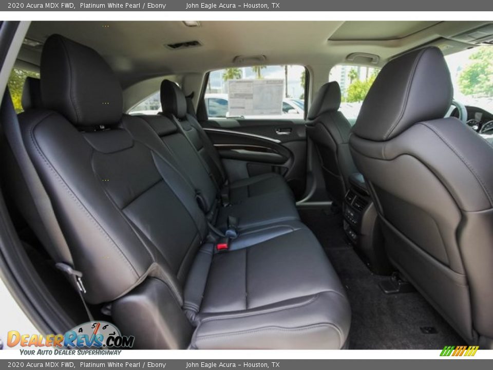 2020 Acura MDX FWD Platinum White Pearl / Ebony Photo #23