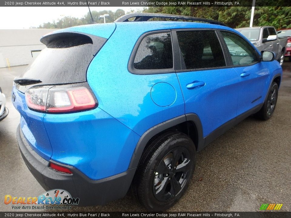 2020 Jeep Cherokee Altitude 4x4 Hydro Blue Pearl / Black Photo #6